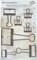 49 And Market Foundations Essentials Binder Clips 7/Pkg-Antique Bronze